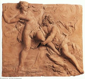 The Abduction Of Persephone By Hades — Jan Peter Van Baurscheit, Baroque