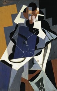 Seated Woman — Juan Gris, Cubism