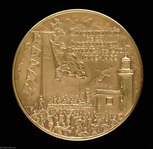 Cuba Cincuentenario Medal — Anthony De Francisci