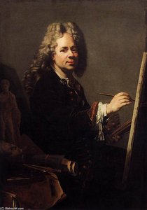 Self-portrait Before The Easel