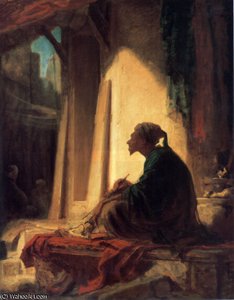 Orientale Im Bazar — Carl Spitzweg