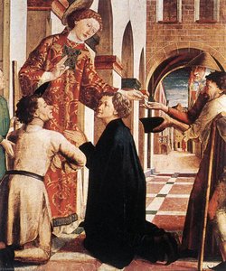 St Lawrence Distributing The Alms — Michael Pacher