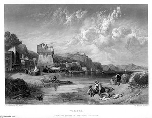 Vietri Engraving — Clarkson Frederick Stanfield, Topographical Painting