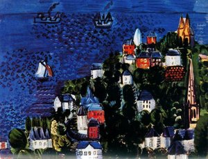 View Of Sainte-adresse — Raoul Dufy