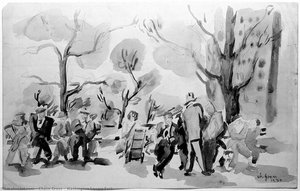 Washington Square Park — Chaim Gross