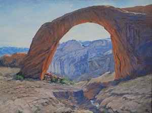 Rainbow Arch At High Noon, (painting) — Mary Agnes Yerkes