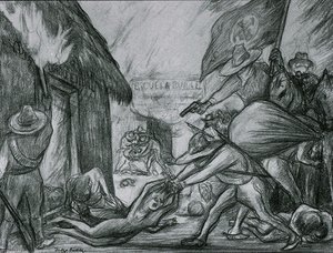 Sinarquistas — Diego Rivera, Realism