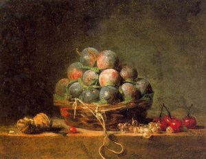 Les Prunes — Jean-baptiste-siméon Chardin