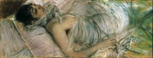 The Countess De Rasty Lying — Giovanni Boldini