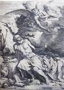 St. Gerome And Trumpet — Jusepe De Ribera