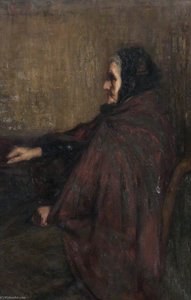 An Old Woman in a Chair