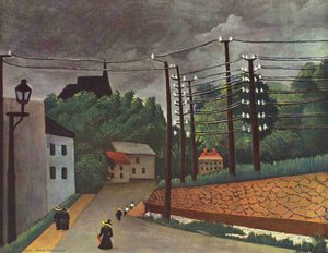 View Of Malakoff Hauts De Seine — Henri Julien Félix Rousseau (le Douanier)
