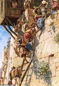 The Capture Of Jerusalem From The Jebusites — William Brassey Hole