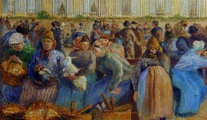 The Egg Market — Camille Pissarro