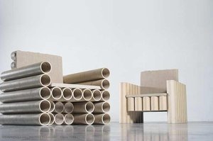 Paper Tube Chair — Manfred Kielnhofer