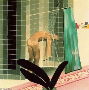 Untitled (909) — David Hockney, Contemporary Minimalism