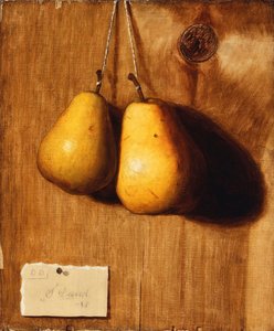 Still Life With Pears — Descott Evans (a.k.a., Stanley David), Baroque
