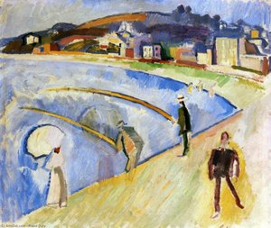 The Port Of Palais, Belle Ile — Raoul Dufy