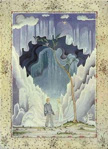 Snow Queen. As They Went, It Became A Beautiful Spring With Wild Flowers — Kay Rasmus Nielsen