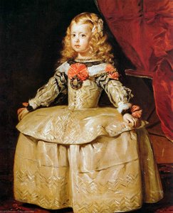 Portrait Of The Infanta Margarita Aged Five — Diego Velázquez, Baroque