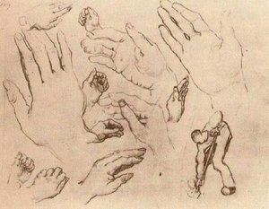 Manos — Vincent Willem Van Gogh