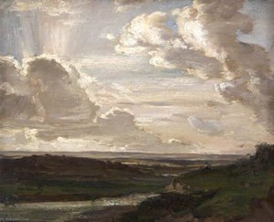 Evening Over The Isles Of Purbeck, Dorset — Arthur A Friedenson