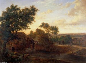 Watermill At Carshalton, London — Patrick Nasmyth