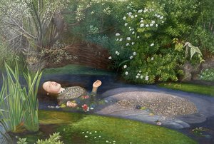Ophelia - Sir John Everett Millais — Sir John Everett Millais, Pre-raphaelite Art