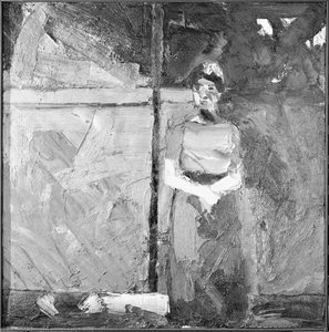 Lady Waiting — Joan Brown
