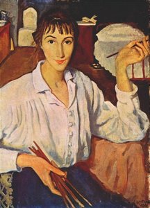 Self-portrait — Zinaida Serebriakova