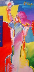 Statue Of Liberty — Peter Max, Pop Art
