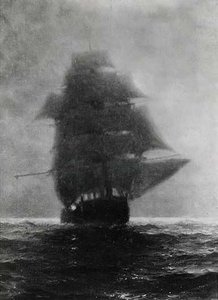 Midnight at Sea, (painting)