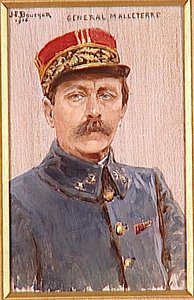 Portrait Du Général Malleterre, 1916 — Joseph-félix Bouchor
