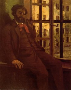 Self Portrait At Ste.-pelagie — Gustave Courbet, Contemporary Realism