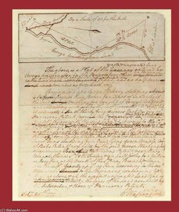 Washington, George, President. Autograph Manuscript Signed — Frederick William Jackson