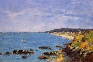 Trouville, View From The Heights — Eugène Louis Boudin