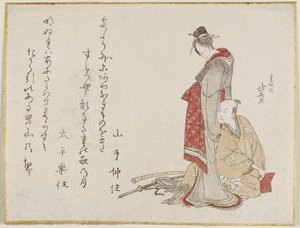 Courtesan And Guest — Katsushika Hokusai