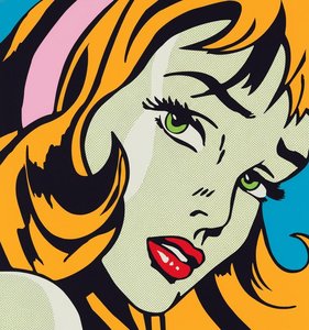 Chromatische Echos In Bewegung: Eine Lebendige Grafische Studie Asymmetrischer Anmut — Caroline Pelletier, Pop-art