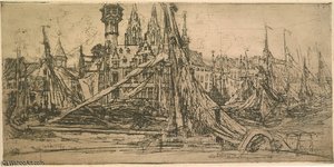 Harbor Of Ostende — Joseph M Raphael