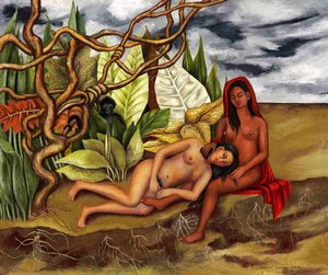 Two Nudes In The Forest — Frida Kahlo, Surrealism