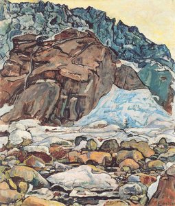 The Grindelwald Glacier — Ferdinand Hodler, Symbolism