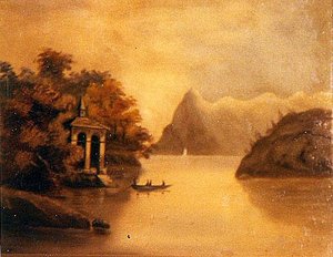 Four Persons in a Skiff, (painting)