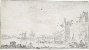 A River Scene 1 — Jan Josephszoon Van Goyen