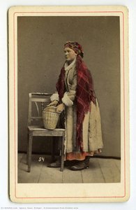 A townswoman from Kraków area