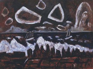 Off The Banks At Night — Marsden Hartley