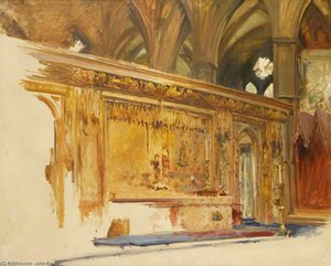 Interior Of Westminster Abbey