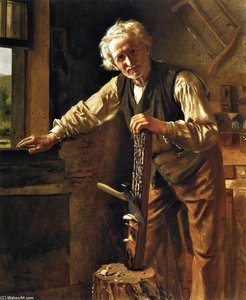 The Old Mechanic — John George Brown