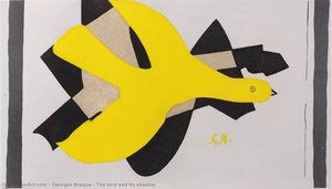 The Bird And Its Shadow — Georges Braque, Cubism