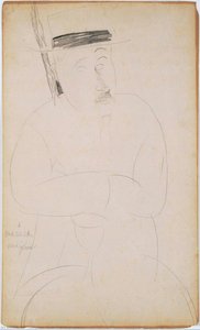 Portrait Of Adolphe Basler — Amedeo Clemente Modigliani