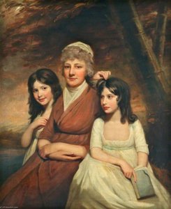 Mrs Peat (b.1748), And Her Daughters (janet, B.1788, And Anne, C.1790–1885) — George Watson
